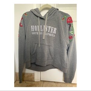 Hollister rose sweatshirt